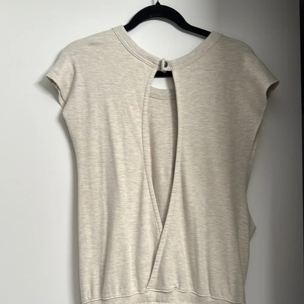 FP Movement Cream Jumpsuit with Self-Tie Waist - Picture 6 of 8
